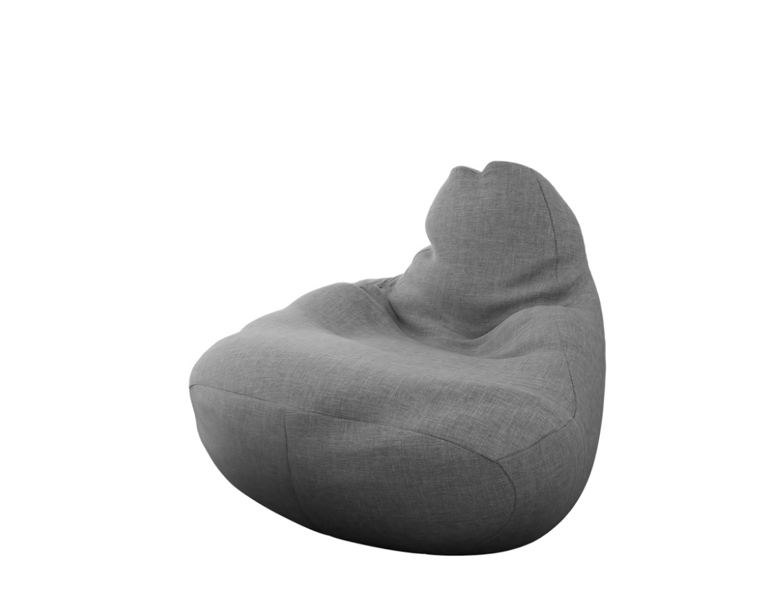 Karrige puf moderne Liwiko Maxi, 300 L (85 x 120 x 85), Hirtë